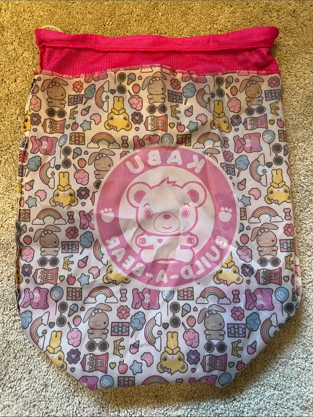Build-A-Bear Nylon Drawstring Bag - Picture 8 of 9